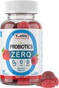 YUM-V'S - Zero Sugar Probiotic Gummies for Digestive Health - Sugar Free Probiotics for Women, Men & Kids - Gut Health Probiotic Gummies for Adults & Kids - Digestive Support Gummy Συμπληρώματα - 60ct