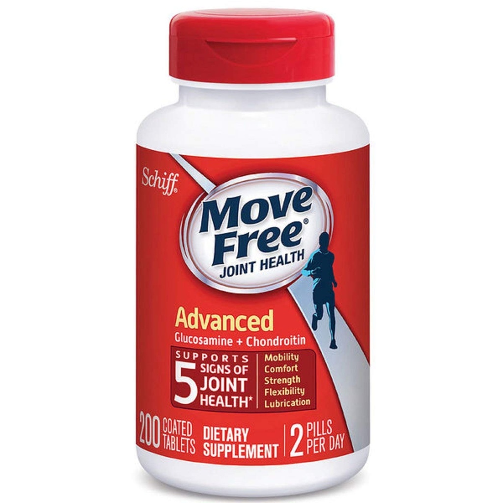 Μετακινήστε δωρεάν Advanced, Κοινή Υγεία (200 Count) (2 Pack)