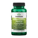 Swanson Rhodiola Ashwagandha Ginseng Σύμπλεγμα ενέργειας Ανοσοποιητική λειτουργία Νευρικό σύστημα Στρες Υποστήριξη Adaptogen Βότανο Συμπλήρωμα 60 κάψουλες