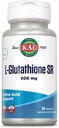 KAL L-Glutathione SR, Μειωμένο συμπλήρωμα γλουταθειόνης, Υψηλή Απορρόφηση Αντιοξειδωτικό συμπλήρωμα, Εργαστήριο Επαληθευμένο, 30 Μερίδες, 30 VegCaps