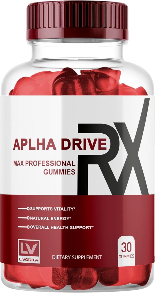LIVORKA Alpha DriveRX Gummies, Alpha DriveRX Advanced Formula, Alpha DriveRX Gummy, Alpha DriveRX, Alpha DriveRX χάπια κάψουλες 30 Gummies για 1 μήνα