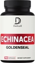 1000mg Echinacea Goldenseal Κάψουλες- 240 Counts of 4 Month Supply - Υποστήριξη ανοσοποιητικού συστήματος, Well-Being & Overal Health