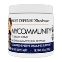 Άμυνα Οικοδεσπότης MyCommunity Powder - 17 Είδη Mushroom Blend συμπλήρωμα για την ανοσοποιητική υποστήριξη - Extract with Lion's Mane, Reishi, Chaga, Cordyceps, Turkey Tail & More - 100g (66 Servings)*