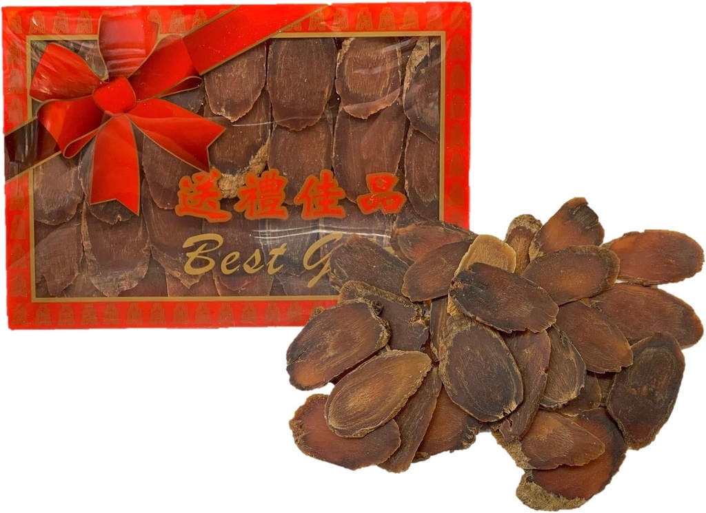 Dried Panax Red Ginseng Root, 6 Years Premium Grade (Slice 4oz.)