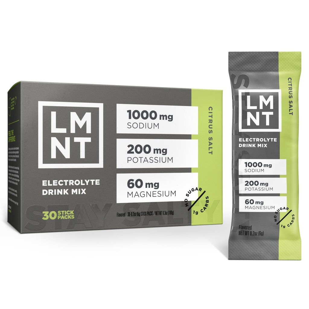 LMNT Zero Sugar Electrolytes - Εσπεριδοειδές αλάτι 
