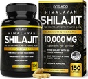Shilajit με 85+ Trace Minerals (150 Κάψουλες, 1000mg Extract per Serving) Καθαρές κάψουλες Shilajit για άνδρες & γυναίκες με Fulvic Acid για Ανοσολογική Υποστήριξη - Third Party Tested, Non GMO, Vegan & USA Made