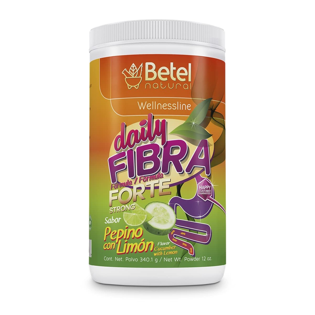 Betel Natural Daily Fibra Forte Formula/Stong Formula - Extreme Colon Cleanse αγγούρι με λεμόνι (Pepino con Limon)