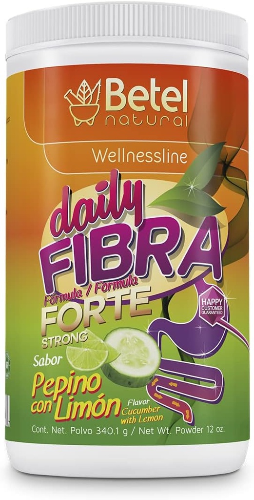 Betel Natural Daily Fibra Forte Formula/Stong Formula - Extreme Colon Cleanse αγγούρι με λεμόνι (Pepino con Limon)