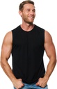Merino Wool Tank Top Άνδρες - Ενεργό Merino Wool Undershirt Υγρασία Πονηρή αναπνοή Anti-Odor Ελαφρύ βασικό στρώμα