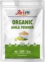 Jai Ho Βιολογική σκόνη amla Berry (Amalaki), 2 LB - πλούσια σε αντιοξειδωτική βιταμίνη C 
