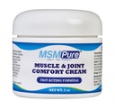 KALA ΥΓΕΙΑ MSMPure Κρέμα μέγιστης αντοχής MSM – 2 oz, Fast-Absorbing, Μη Διατήρηση Φόρμουλα για Άνεση & Ευελιξία – US-Made MSM