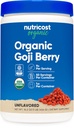 Nutricost Organic Goji Berry Powder (1lb) - USDA Certified Organic, Χωρίς Γλουτένη, Μη ΓΤΟ, Χορτοφαγικά