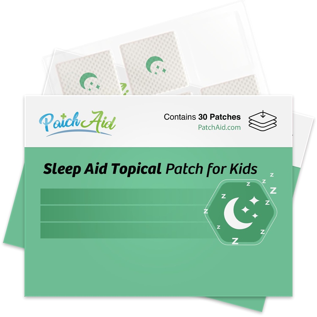 Sleep Aid Topical Patch for Kids by PatchAid (30-Day Supply)