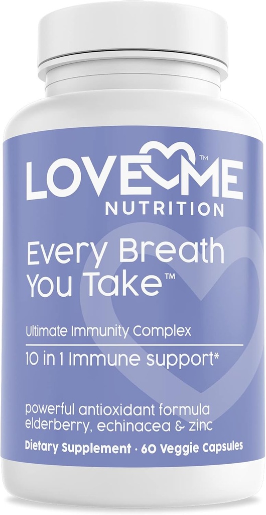 Συμπλήρωμα Ανοσολογικής Υποστήριξης – Φυσικά συστατικά για την υποστήριξη του ανοσοποιητικού συστήματος (60 κάψουλες) – Ανοσοποιητικό Αναμνηστικό που περιέχει Elderberry, βιταμίνη C & E, ψευδάργυρο και εχινάκεια για ενήλικες