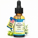De La Cruz Aut Wax Remover and Earwax Αποσκληρυντής, 100% Καθαρό Γλυκό Λάδι για αυτιά, Απαλό και Φυσικό Λάδι Αυτιών - 1 FL OZ