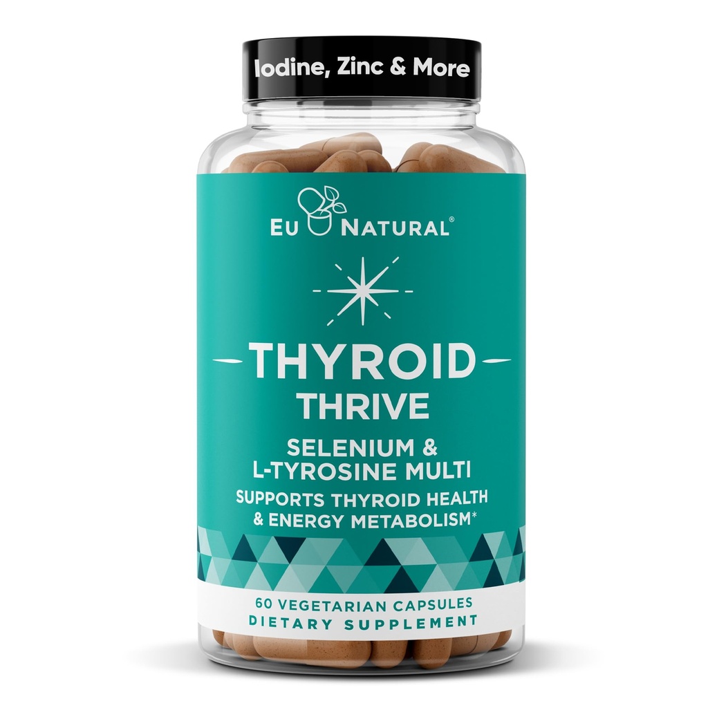 Spark Energy Support – Thrive, Φυσικά Καταπολέμηση της Κόπωση, Ορμόνες Ισορροπίας, Προώθηση της εστιασμένης ενέργειας – Ψευδάργυρος, Σελήνιο, Ιώδιο – 60 Χορτοφαγικές Μαλακές κάψουλες