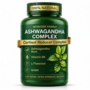 Συγκρότημα Ashwagandha 800mg με GABA, L-Θεανίνη & B6 – Προσαρμοσμένη υποστήριξη για ηρεμία, εστίαση και διάθεση – 60 κάψουλες – Ισχυρότερο από 600mg - Μη ΓΤΟ, Χωρίς γλουτένη