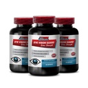 Eye Formula Lutein & zeaxanthin - Φρουρά όρασης - Επιπλέον δύναμη, συμπλήρωμα βατόμουρο, Βιταμίνες ματιών για την όραση, Bilberry εκχύλισμα για τα μάτια, χάπια υποστήριξης όρασης, Lutein με Bilberry, 3B 180 Caps