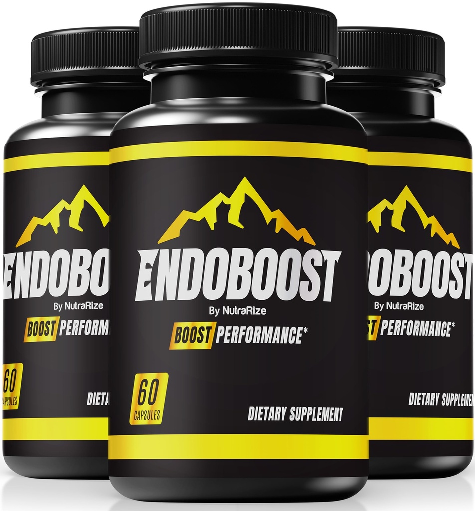 (3 Pack) Endoboost για άνδρες - (Επίσημη) Endoboost Performance, Endo Boost Συμπληρώματα, Endoboost Boost Κάψουλες, Endoboost Κριτικές για χάπια υγείας Pro Advanced Formula (180 Κάψουλες)