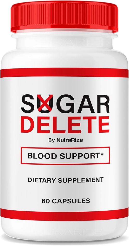 NutraRize Sugar Delete Capsules, Official Support Formula for Overall Health, Sugar Delete Pills to Maintain Healthy Stable Levels, Premium SugarDelete Pastillas Review (60 Capsules)