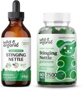 Wild & Organic Stinging Nettle Root Tincture 4 fl oz & Stinging Nettle Root Gummies