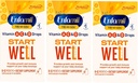 Enfamil Tri-Vi-Sol Βιταμίνη Α, C & D σταγόνες για βρέφη 0-12 μήνες, ανάπτυξη και ανοσοποίηση συμπλήρωμα διατροφής υποστήριξης, 1 φιάλη με σταγονόμετρο (πακέτο των 3)
