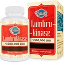 Lumbrokinase 200mg (Μέγιστη Δραστηριότητα 1.500.000 LKU) - Συμπλήρωμα Ενζύμων Λουμπροκινάσης, Πιο Αποτελεσματική από Nattokinase - 90 Κάψουλες