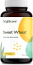 Nutrition Sweet Wheat, Ready-to-Drink Athletic Greens, Super Greens with Digestive Enzymes for Digestive Health and Immune Boost, 180 Wheatgrass Juice Powder Capsules