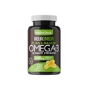 Συμπλήρωμα Ωμέγα 3, Vegan Omega 3, Οργανικά Ωμέγα 3 Λιπαρά Οξέα EPA & DHA Συμπληρώματα από Ψυχρό Πιέστε Λάδι Άλγης, Ωμέγα 3 Συμπληρώματα, 120 Softgels