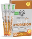 Ηλεκτρολυτές σκόνης ενυδάτωσης Sunwarrior Packets σκόνης B12 Elderberry 
