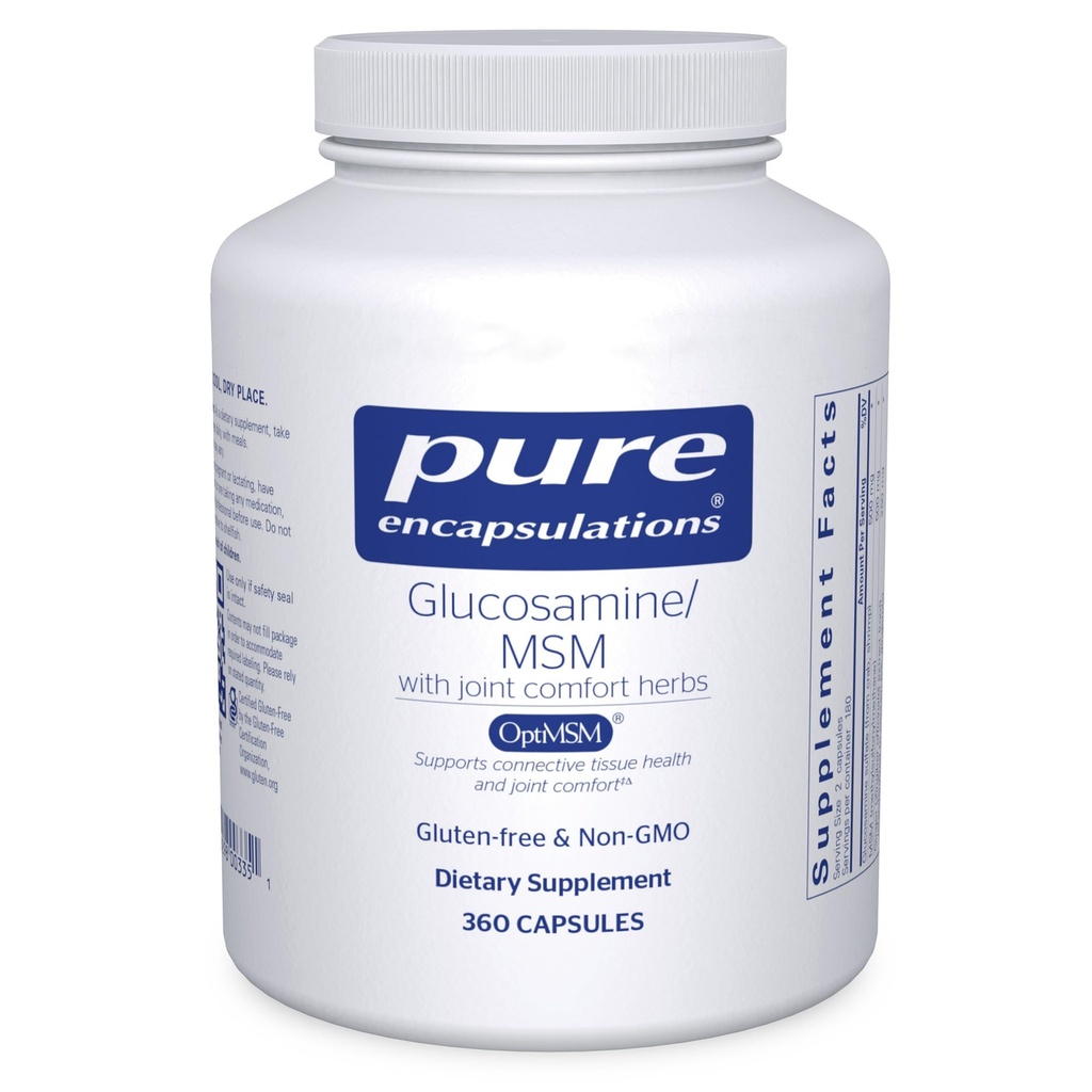 Καθαρές εγκοπές Glucosamine MSM 
