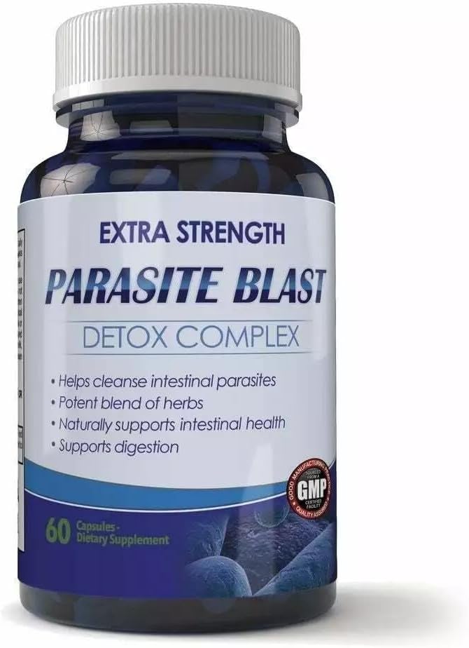 Parasite-Blast Cleanse Detox: 60 κάψουλες για ταχεία ενίσχυση του σώματος και αποτοξίνωση της υγείας, Φυσική καθαρισμού
