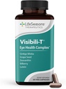 LifeSeasons Visibili-T με Bone Densi-T - Συμπλήρωμα στήριξης για την υγεία των ματιών και την όραση - Lutein, Chromium, Carrot Root, Bilberry, Ginkgo Biloba, εκχύλισμα σπόρων σταφυλιών, Lycope, Vitamin A& more - 120 κάψουλες