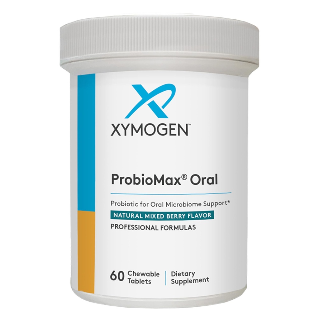 XYMOGEN Στοματικά Προβιοτικά για την Υγεία των Ούλων + Οδοντιατρική Φροντίδα - ProbioMax - Οδοντιατρικά Προβιοτικά για ένα Υγιές Στόμα με Bifidobacterium Lactis (60 δισκία)