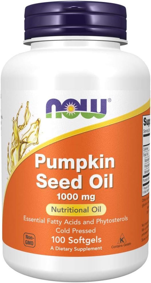 Τώρα Pumpkin Seed Oil 1000 mg 100 softgels