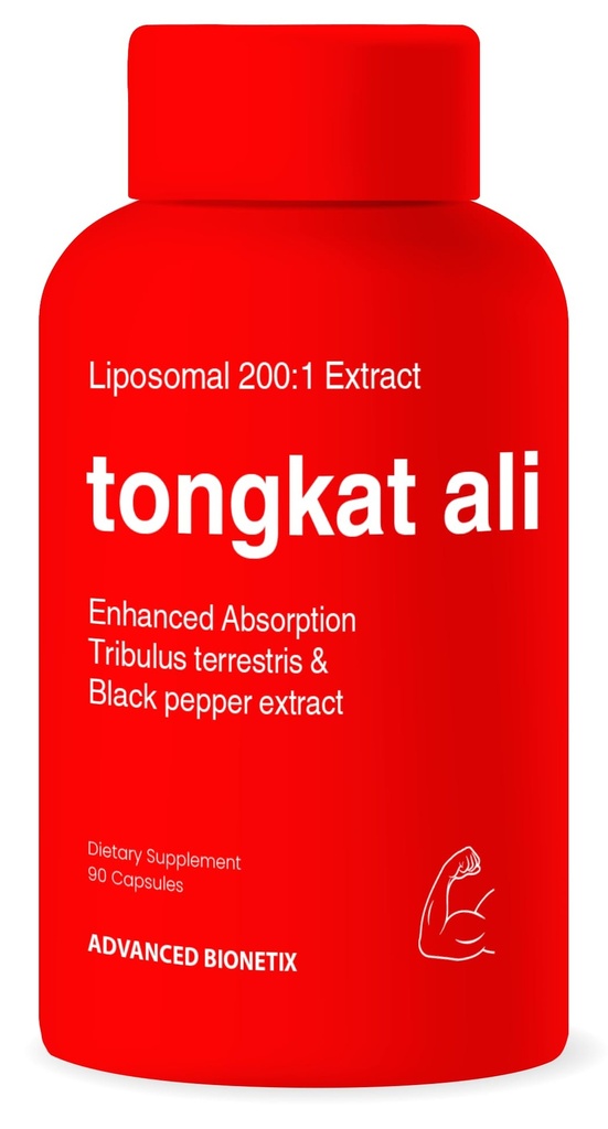 Liposomal Longjack Tongkat Ali Extract Κάψουλες 200x Δύναμη 200.000 mg 