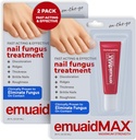 EMEAIDMAX Nail Fungus θεραπεία αλοιφή – ισχυρό φυσικό νυχιών & toenail Fungus θεραπεία για ανθεκτικές μυκητιασικές λοιμώξεις, μειώνει φαγούρα & δυσφορία, On-The-Go μέγεθος, 0,35oz, 2 συσκευασία