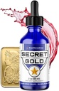 FWS Colloidal Gold Liquid Drops, Αναλήψεως Διαλογισμός Πνευματική Βοήθεια Εγκέφαλος Boost, Ενίσχυση της ευαισθητοποίησης Καθαρότητα Όνειρα Διαίσθηση, Φτιαγμένο από 99,99% Καθαρό Ελβετικό Χρυσό, 100 ppm, Ruby Red, Real 24K