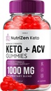 NutriZen Keto ACV Gummies - Advanced Formula Nutri Zen Keto Plus ACV Gummies Apple Cider Vinegar Keto Nutrizen ACV Gummies Συμπλήρωμα διατροφής Κριτικές Άνδρες Γυναίκες (60 Gummies)