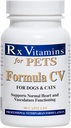 Rx Vitamins Formula CV for Dogs & Cats - Υγεία καρδιάς γάτας και σκύλου - Αιλουροειδής & κυνικός Καρδιακή Υποστήριξη - 90 ct