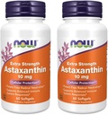 NOW Foods Astaxanthin 10mg 60 SoftGels (2 Pack)
