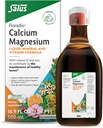Floradix Calcium Magnesium Liquid Mineral & Vitamin Formula - Bone Support Supplement with Calcium, Magnesium, Vitamin D & Zinc - Vegetarian & Non-GMO - 16.9 fl oz