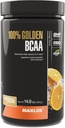 Maxler 100% Golden BCAA σκόνη - Ενδο & μετά την αποκατάσταση προπόνησης ποτό για επιταχυνόμενη αποκατάσταση μυών & Lean μυϊκή ανάπτυξη - 6 g Vegan BCAAs Αμινοξέα - 60 εξυπηρετούν - Πορτοκαλί