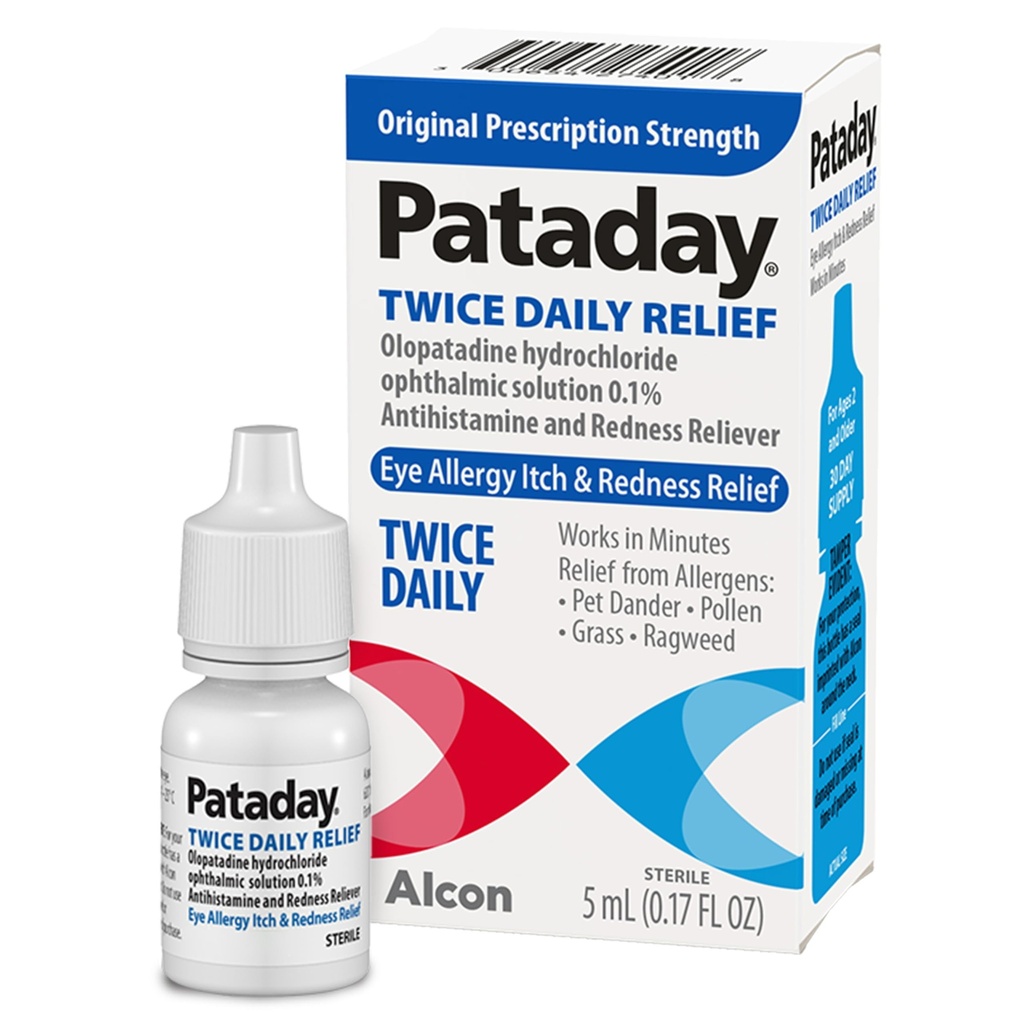 Pataday Δύο φορές καθημερινή ανακούφιση, 0,17 Fl Oz