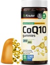 BIO KRAUTER CoQ10 200mg Gummies - 90 Vegan Chews - Συμπλήρωμα συνένζυμου Q10 - Pectin-based Antioxidant Gummies για ενήλικες