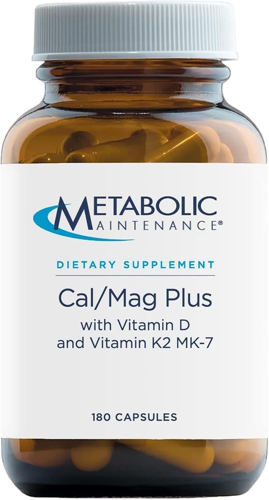 Μεταβολική συντήρηση - Cal/Mag Plus w/Vitamin D & K2 180 caps