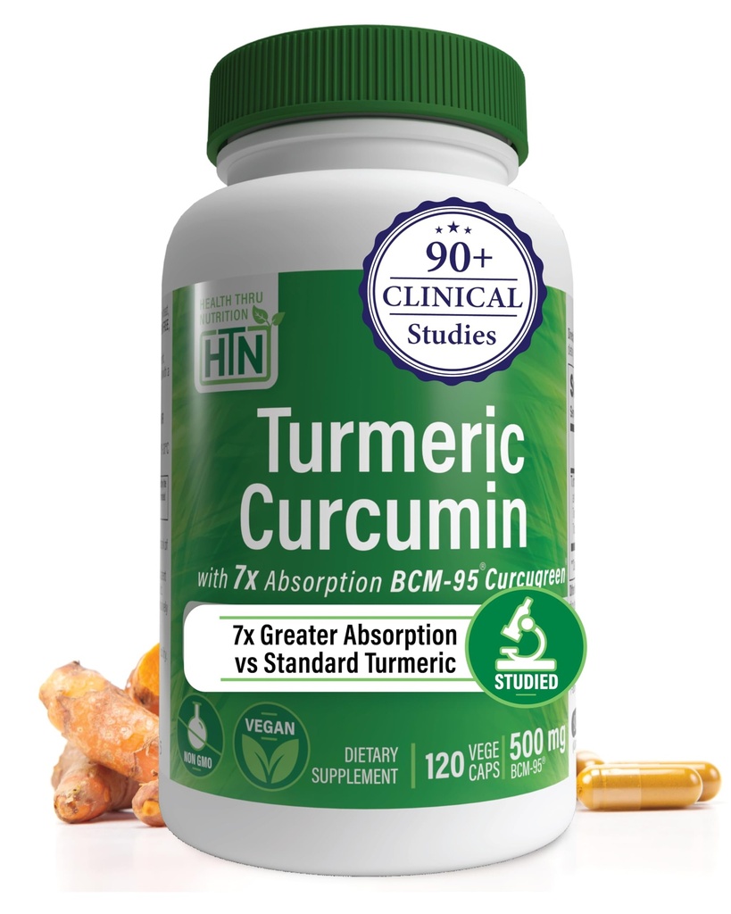 Health Thru Nutrition Turmeric Curcumin Complex 500mg συμπλήρωμα 