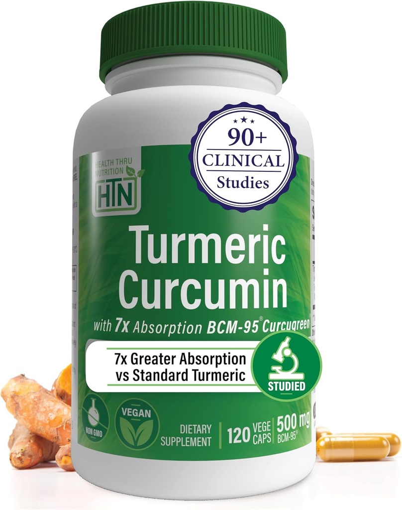 Health Thru Nutrition Turmeric Curcumin Complex 500mg συμπλήρωμα 