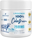 Liposomal Bovine Colostrum Powder Supplement 2500 mg, Higher Absorption Than Regular Bovine Colostrum (60 Servings)