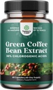 Green Coffee Bean Extract for Weight Loss - Φυσικό Ορεκτικό Καταπραϋντικό για Απώλεια Βάρος για τις γυναίκες - Βότανο Fat Burners για τις γυναίκες και τους άνδρες για την απώλεια βάρους Υποστήριξη και βελτίωση της καθημερινής ενέργειας και της ασυλίας